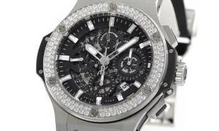 ウブロ ビッグバン アエロバン スチール ダイヤモンド 311.SX.1170.RX.1104 メンズ 人気 スーパーコピー 腕時計