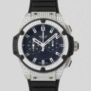 ウブロ キングパワー フドロワイアントベゼルラグダイヤ ラバー 715.X.1127.RX.1704 スーパーコピー 時計