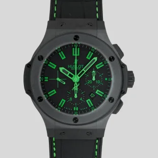 ウブロ ビッグバン オール グリーン グミアリゲーターラバー 301.CI.1190.GR.ABG11 スーパーコピー 時計