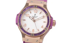 ウブロ ビッグバン ゴールド トゥッティフルッティ パープル 361.PV.2010.LR.1905 スーパーコピー 時計