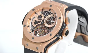 ウブロ トゥールビヨンビガーバンゴールドマット308.PI.500.RX スーパーコピー 時計