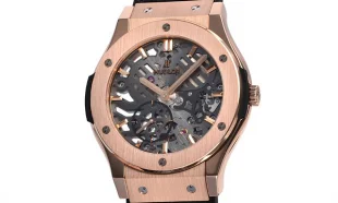 ウブロ フュージョン クラシコ ウルトラシン スケルトンキングゴールド 545.OX.0180.LR スーパーコピー 時計