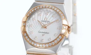 オメガ 新作コンステレーション ブラッシュクォーツ 123.25.27.60.55.002 時計 コピー