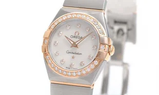 オメガ ブランドコピーコンステレーション ブラッシュクォーツ 123.25.24.60.55.001 時計 コピー