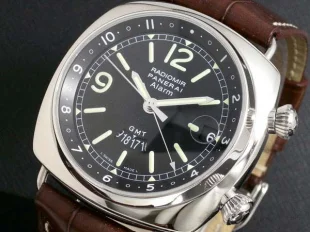 パネライ ラジオミール GMTアラーム PAM00098 コピー 腕時計