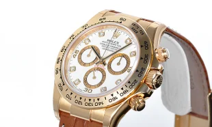  ロレックス人気 デイトナ 革ベルト116518G スーパーコピー 時計