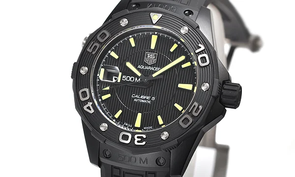 TAG タグ·ホイヤー時計コピー キャリバー5 500M フルブラック WAJ2180.FT6015