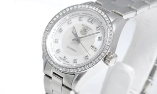 人気 タグ·ホイヤー カレラレディ オート ダイヤモンド WV2413.BA0793 腕時計