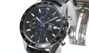 人気 タグ·ホイヤー ニューカレラタキメーター クロノ CV201S.FC6280 腕時計