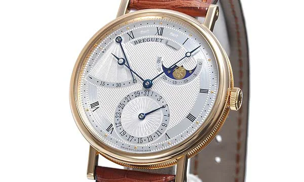 ブレゲ 時計人気 Breguet 腕時計 クラシック パワーリザーブ ムーンフェイズ 7137BA/11/9V6