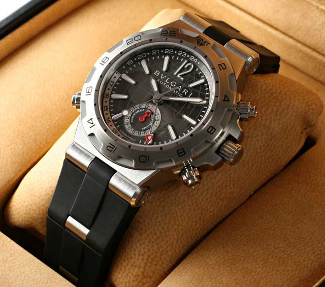 ブランド ブルガリBvlgari 時計コピー ディアゴノ プロフェッショナル アリア(エア)DP42C14SVDGMT