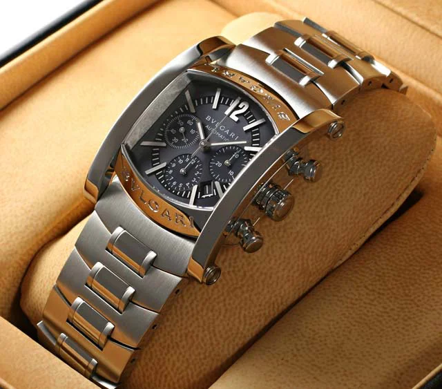 ブランド ブルガリBvlgari 時計コピー アショーマクロノ サテンブレスレット AA44C14SSDCH